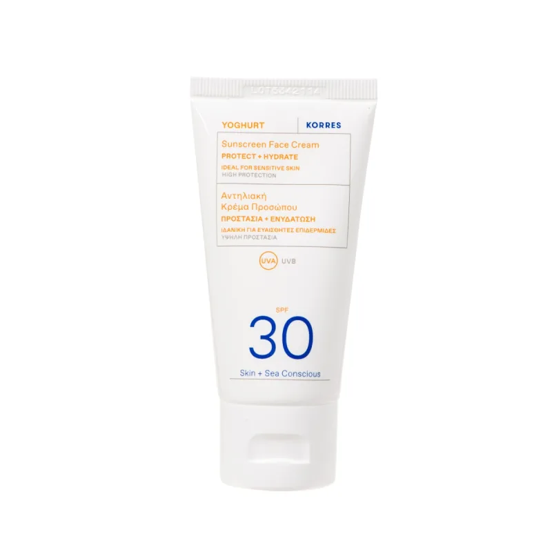 Crema de fata cu SPF30 Yoghurt Sun, 50ml, Korres — preț și oferte