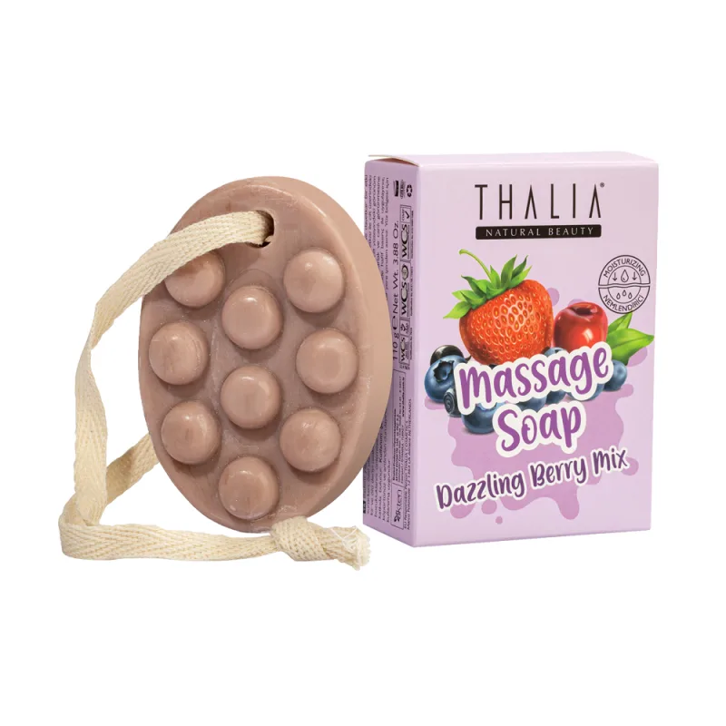 Sapun pentru masaj Dazzling Berry Mix, 110g, Thalia — preț și oferte