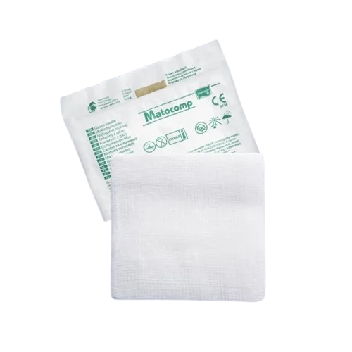 Comprese sterile tifon blister 8 straturi 17 fire 5x7.5cm, 5 bucati, Matopat — preț și oferte