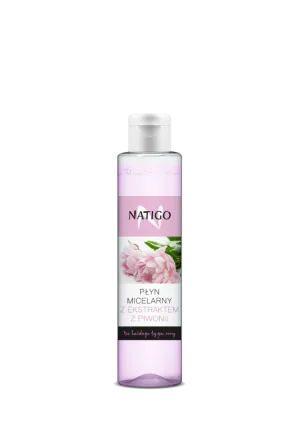 Apa micelara cu extract de bujor, 250ml, Natigo