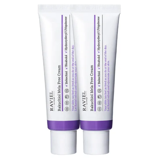 Crema de fata cu bakuchiol Mela Free, 2 x 50ml, Raviel — preț și oferte