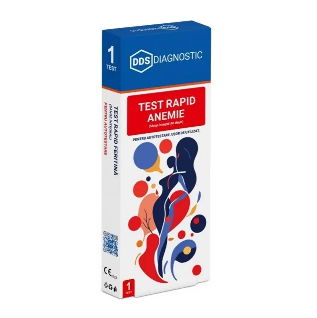 Test Rapid Feritina Autotestare, 1 bucata, DDS Diagnostic — preț și oferte