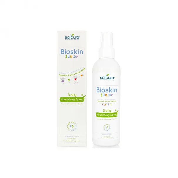 Spray nutritiv pentru bebelusi si copii Bioskin Junior, 100ml, Salcura — preț și oferte