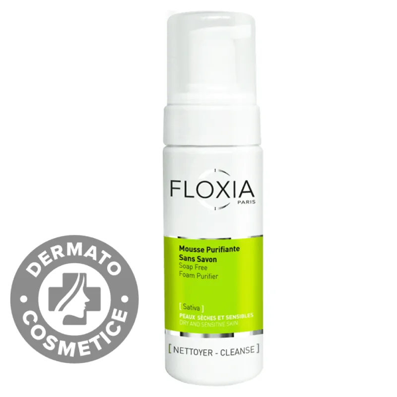 Spuma de curatare purifianta fara sapun, 150ml, Floxia — preț și oferte