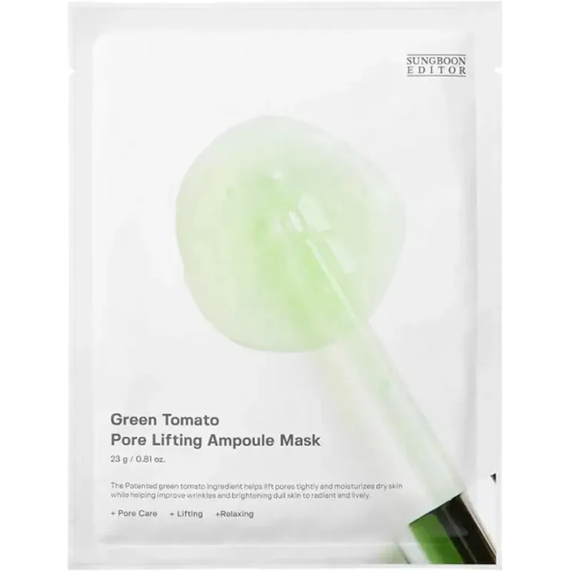 Masca de fata Green Tomato Pore Lifting Ampoule, 23g, Sungboon Editor — preț și oferte
