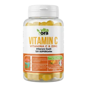 Vitamina C & Zinc pentru adulti, 120 jeleuri, Vita Ora
