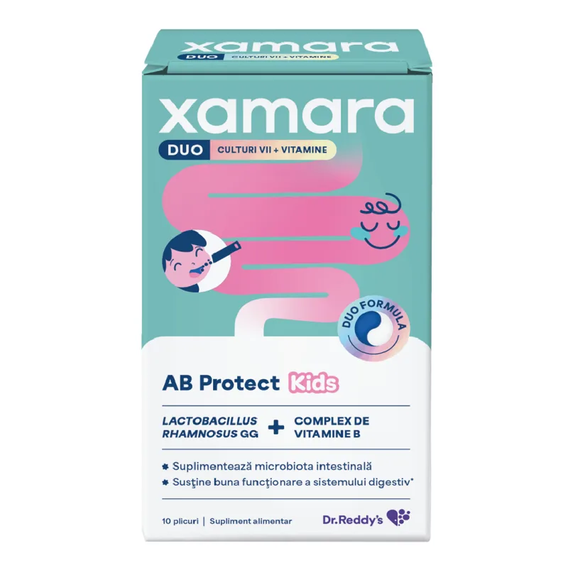 Xamara Duo AB Protect Kids, 10 plicuri orodispersabile, Dr Reddys DR. REDDY`S — preț și oferte