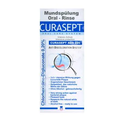 Curasept Apa de gura cu clorhexidina 0.2% 200 ml — preț și oferte