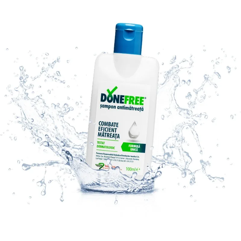 Done Free sampon 100 ml Imedica — preț și oferte