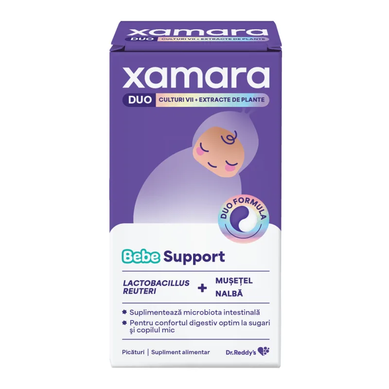 Xamara Duo Bebe Suport picaturi, 14 ml, Dr. Reddys DR. REDDY`S — preț și oferte