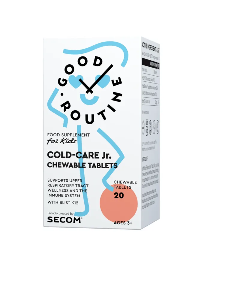 Cold-Care Jr Good Routine, 20 tablete, Secom — preț și oferte