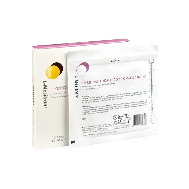 Pansament L-Mesitran Hydro 10cmx10cm, 10 bucati THEO MANUFACTURING — preț și oferte