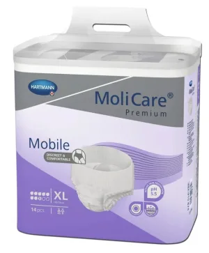 Scutece chilot adulti MoliCare Premium Mobile 8pic XL, 14buc, Hartmann
