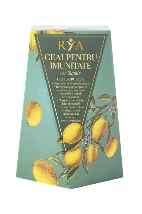 Ceai imunitate cu lamaie, 60g, Rya Vita — preț și oferte