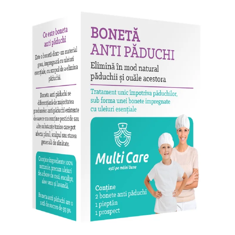 Boneta Antipaduchi + Pieptan, Multi Care — preț și oferte