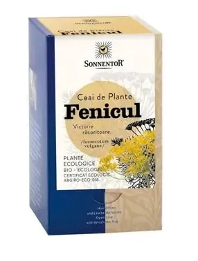 Ceai fenicul Eco, 18 plicuri, Sonnentor — preț și oferte