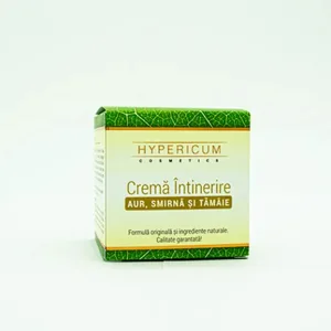 Crema intinerire cu aur, smirna si tamaie, 40ml, Hypericum