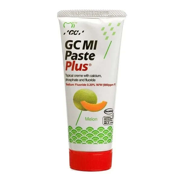 Crema dentara topica pe baza de apa cu aroma de pepene galben Mi Paste Plus, 40 g, GC — preț și oferte