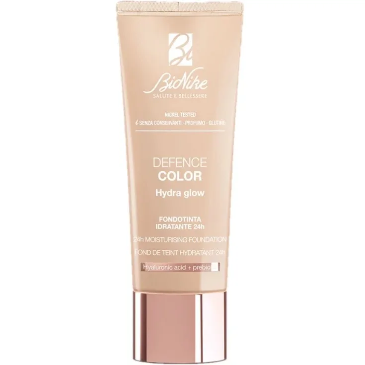 Fond de ten Hydra Glow Defence Color 105 Miel, SPF 15, 30 ml, Bionike — preț și oferte