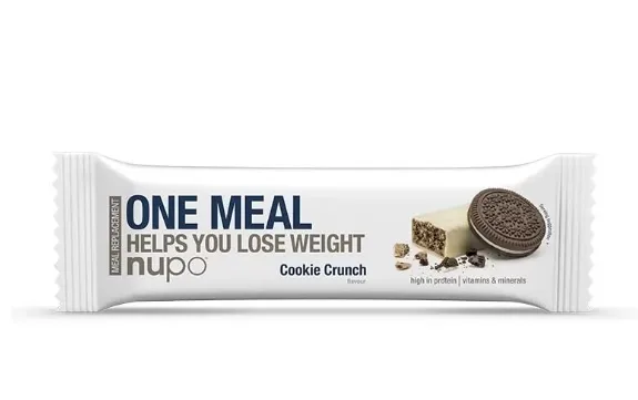 Baton One Meal Cookie crunch, 60g, Nupo — preț și oferte