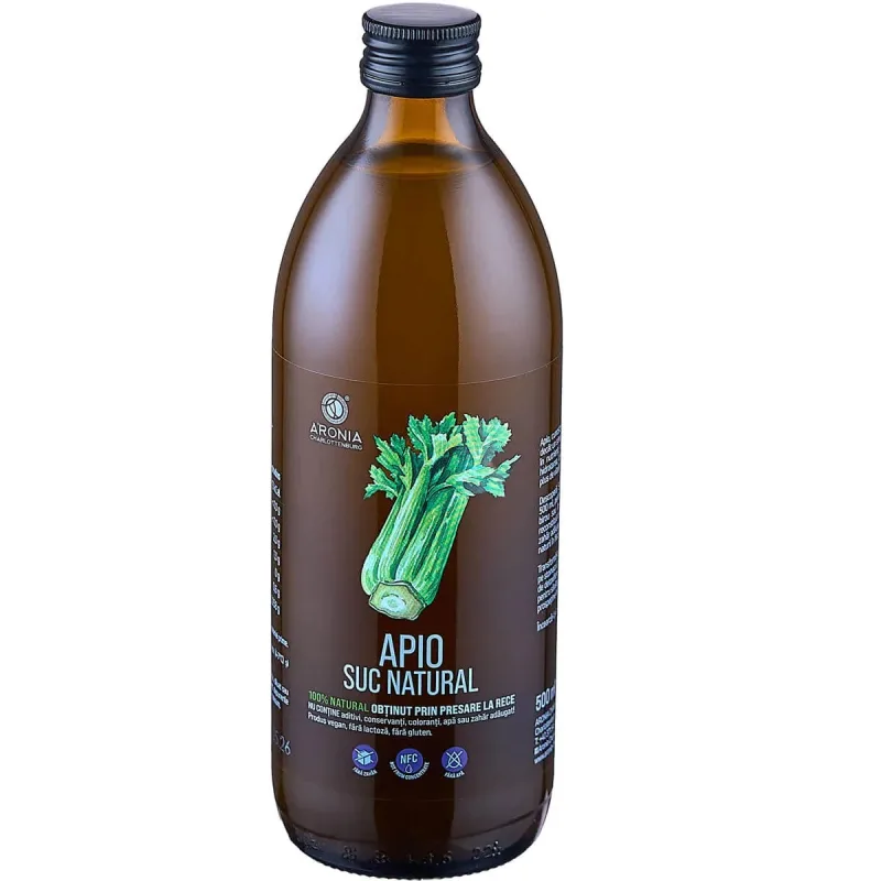Suc de Apio 100% natural eco, 500ml, Aronia Charlottenburg — preț și oferte