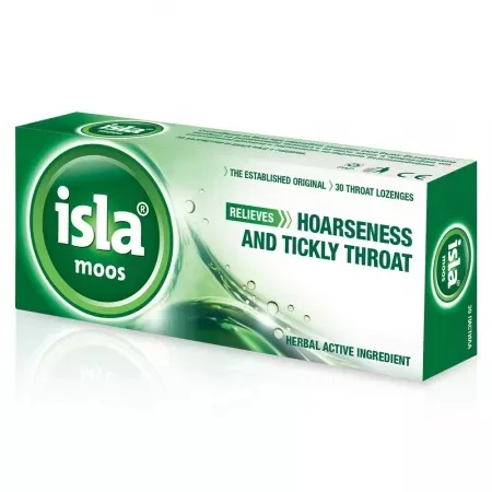 Isla Moos, 30 tablete de supt, Salveo — preț și oferte