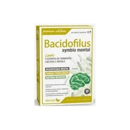 Bacidofilus Symbio Mental, 30 capsule, Dietmed — preț și oferte