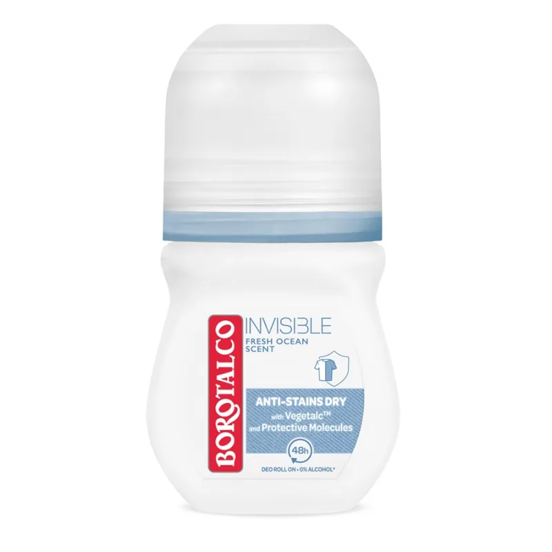 Deodorant roll-on Invisible Fresh, 50 ml, Borotalco — preț și oferte
