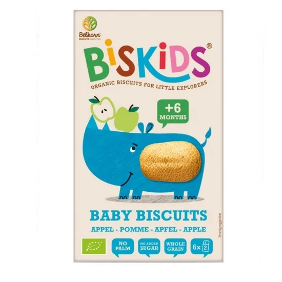 Biskids cu măr, biscuiți, 120g, Belkorn — preț și oferte
