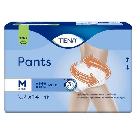 Scutece tip chilot pentru adulti Pants Plus, M, 14 bucati, Tena — preț și oferte