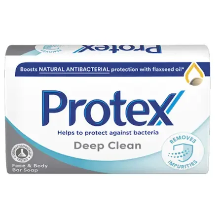 Sapun solid antibacterian Deep Clean, 90g, Protex — preț și oferte