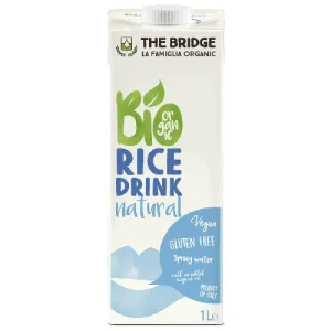 Lapte Bio din Orez Natural 1l The Bridge