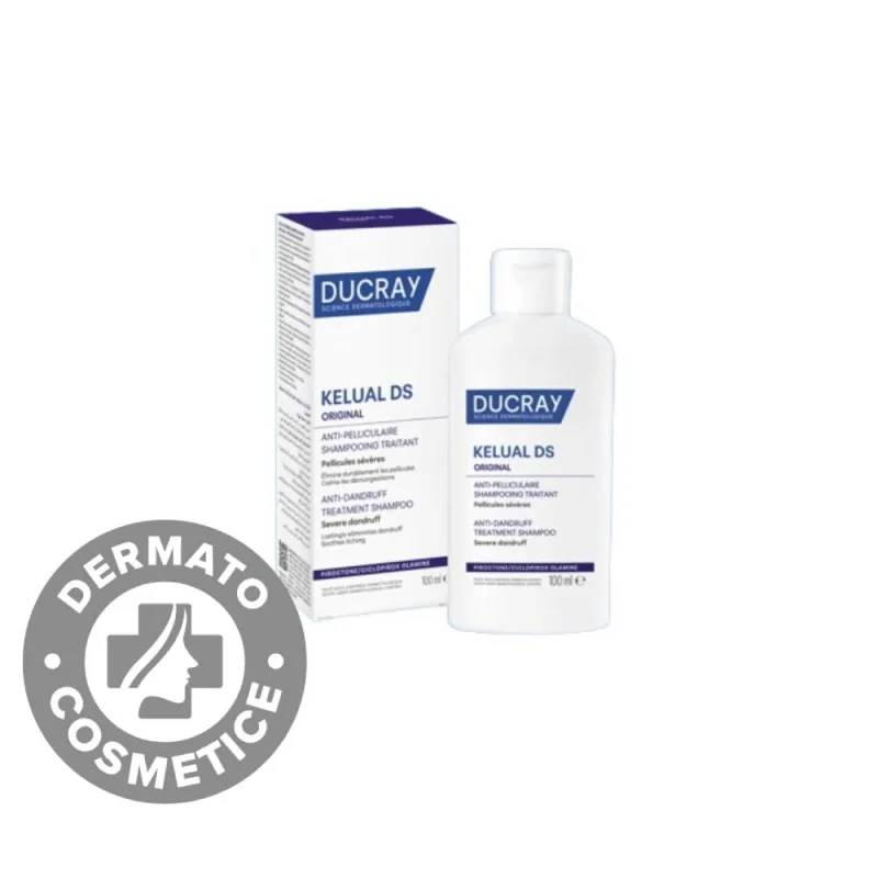 Sampon anti-matreata severa Kelual DS, 100ml, Ducray — preț și oferte
