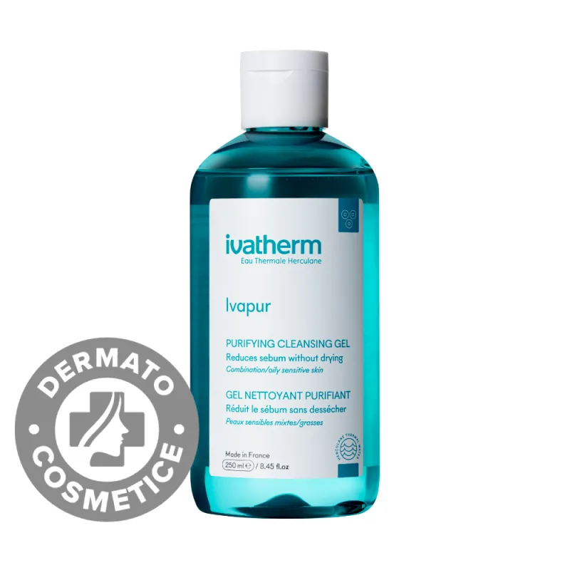 Gel spumant purifiant de curatare Ivapur, 250ml, Ivatherm — preț și oferte