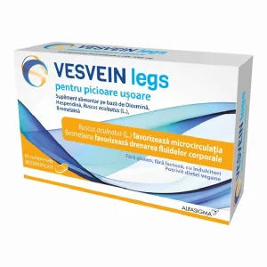 Vesvein Legs, 60 comprimate, Alfasigma