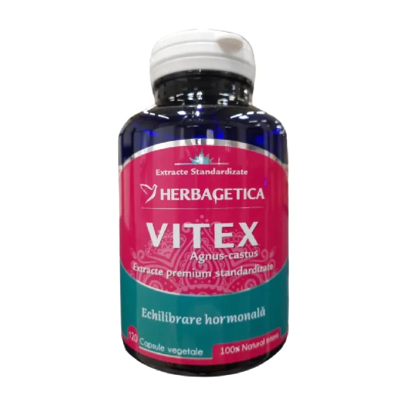 Vitex Zen Forte, 120 capsule, Herbagetica — preț și oferte