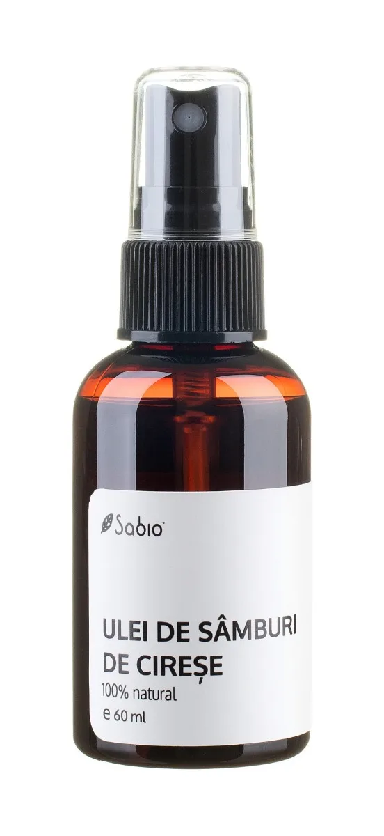 Ulei samburi de cirese, 60ml, Sabio — preț și oferte