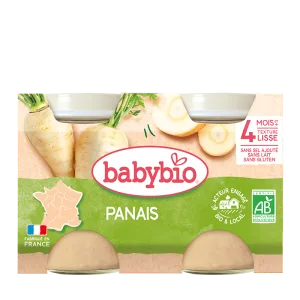 Piure de pastarnac Bio, 2 x 130g, BabyBio