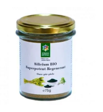 Silicium Bio amestec superpotent-regenerant, 75g, Steaua Divina — preț și oferte