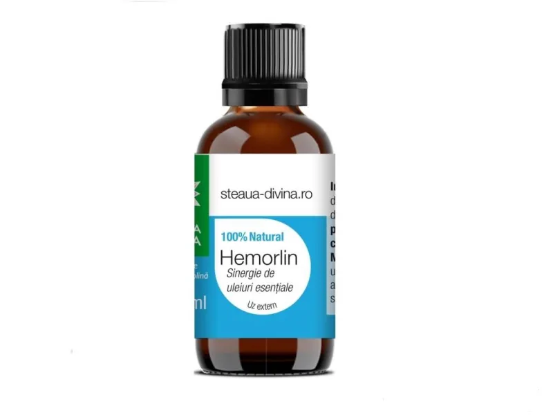 Ulei Hemorlin, 20ml, Steaua Divina — preț și oferte