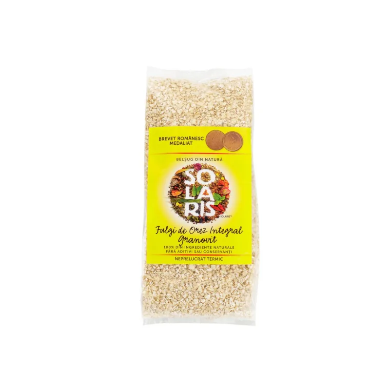 Fulgi de orez integral Granovit, 400g, Solaris — preț și oferte