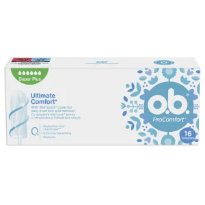 Absorbante ProComfort Super Plus, 16 bucati, O.B.