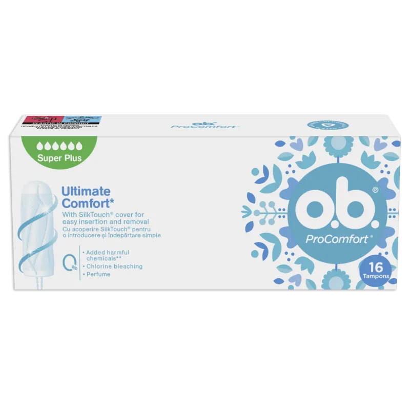 Absorbante ProComfort Super Plus, 16 bucati, O.B. — preț și oferte