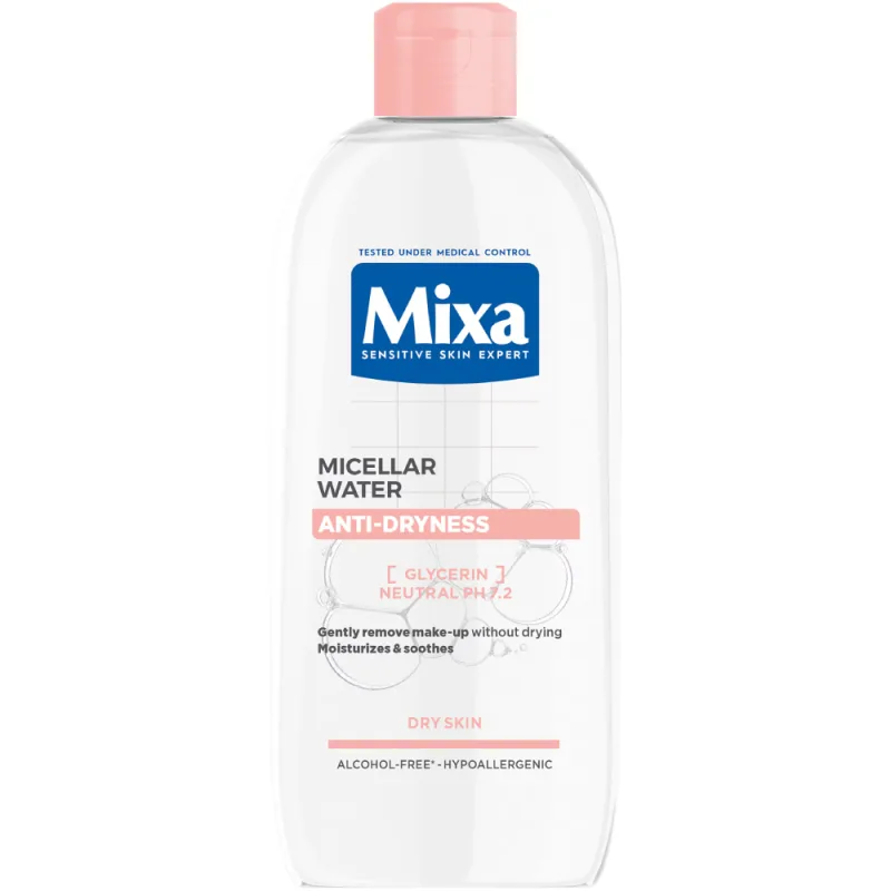 Apa micelara pentru ten sensibil si uscat, 400ml, Mixa — preț și oferte