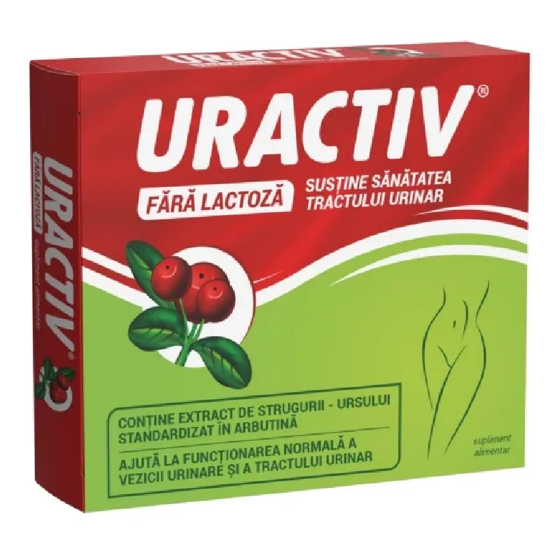 Uractiv fara lactoza, 21 capsule, Terapia TERAPIA SA — preț și oferte