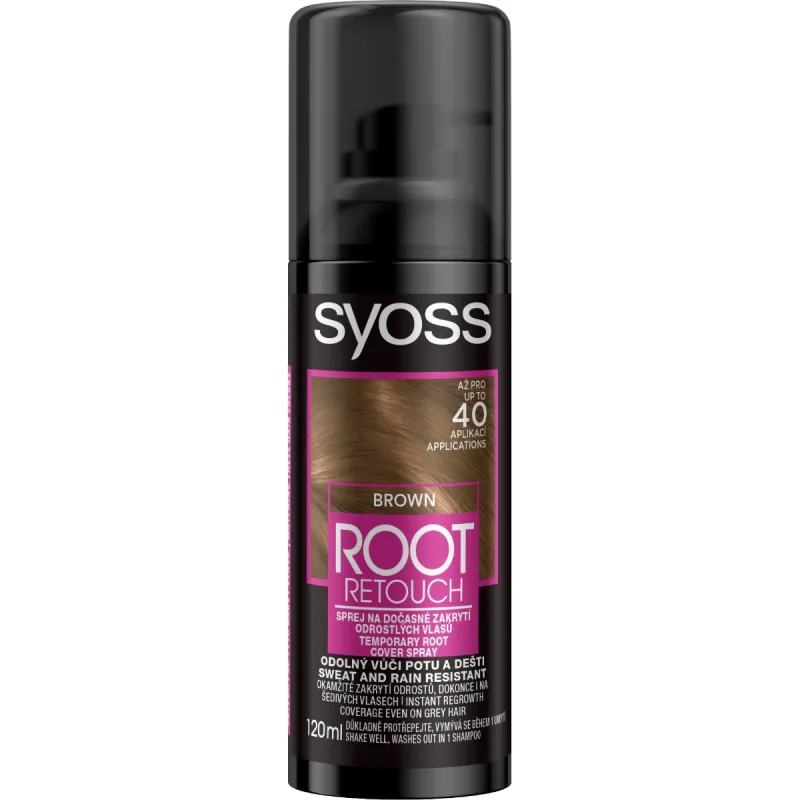 Spray pentru vopsirea temporara a radacinilor Root Retoucher Saten, 120ml, Syoss — preț și oferte