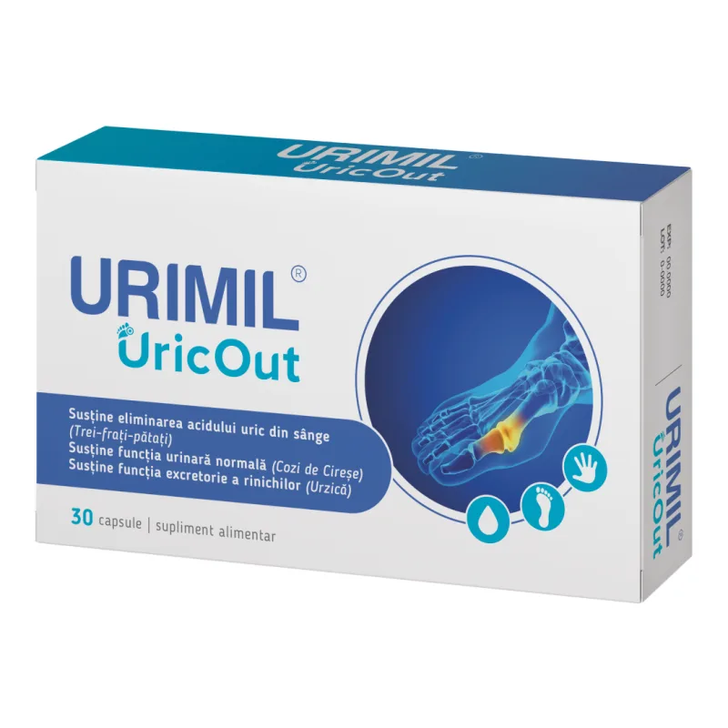 Urimil Uricout, 30 capsule, Naturpharma — preț și oferte