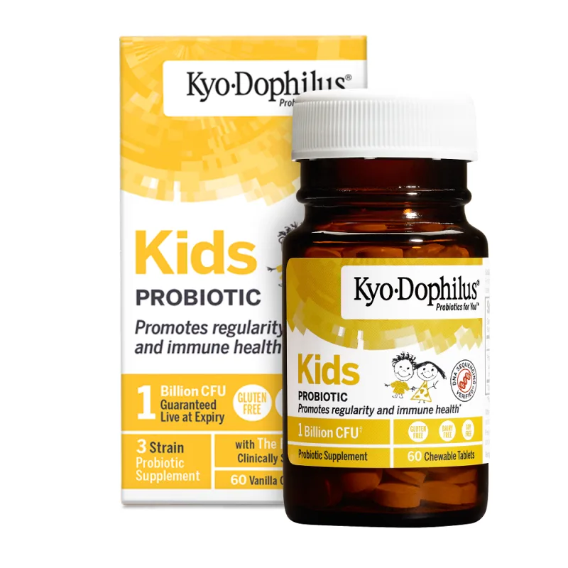 Kyo-Dophilus Probiotice pentru copii, 60 tablete, Gold Nutrition — preț și oferte
