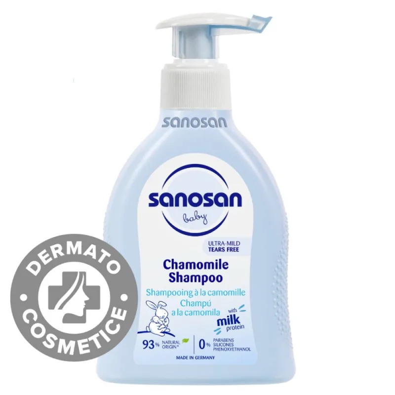 Sampon cu musetel Baby, 200ml, Sanosan — preț și oferte
