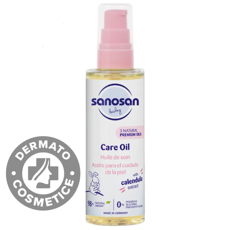 Ulei de ingrijire cu atomizor Baby, 100ml, Sanosan — preț și oferte